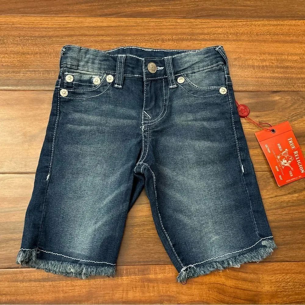 True Religion Jean Bermuda shorts NWT.